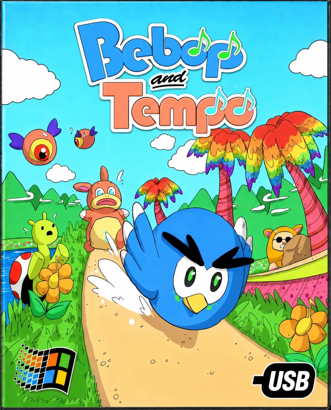 Bebop and Tempo original PC box art